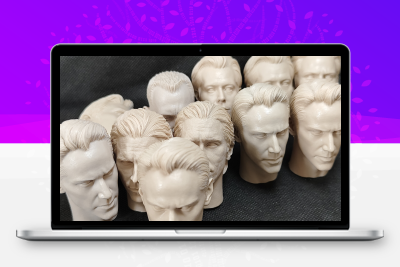 商业头雕【开模 翻模】